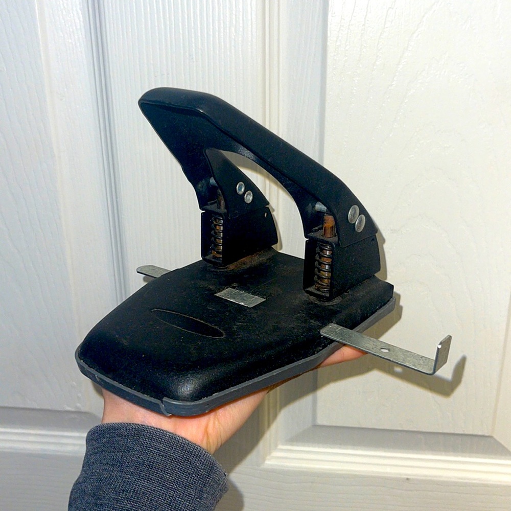 Swingline two hole punch